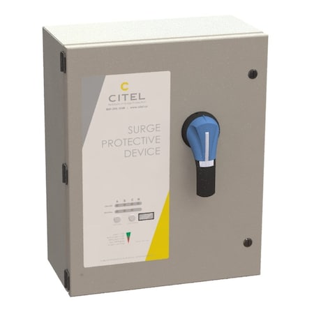 Wired Service Entrance Protector, 347/600V, 4W+G, Wye 450Ka/Phase, Ul1449 Type 1/2